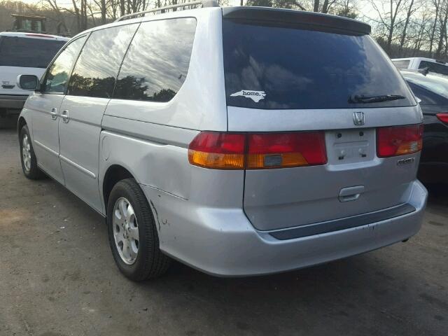 5FNRL18923B115888 - 2003 HONDA ODYSSEY EX SILVER photo 3