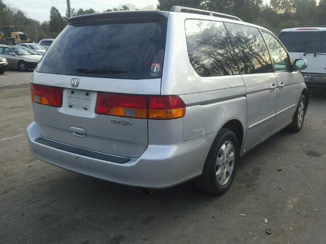 5FNRL18923B115888 - 2003 HONDA ODYSSEY EX SILVER photo 4