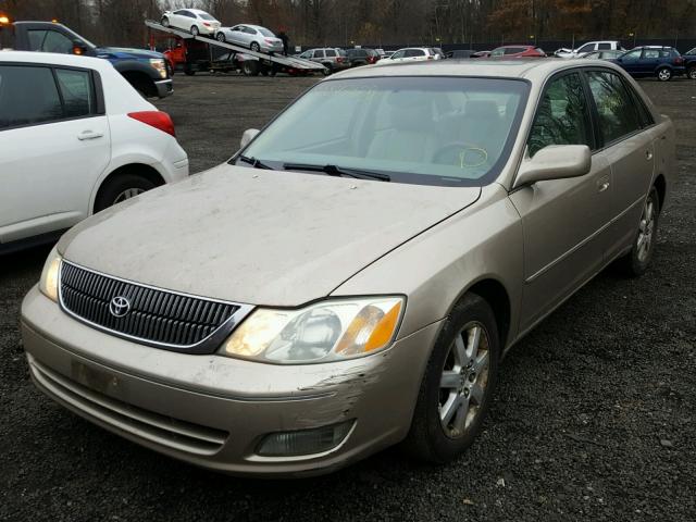 4T1BF28B82U234225 - 2002 TOYOTA AVALON XL TAN photo 2