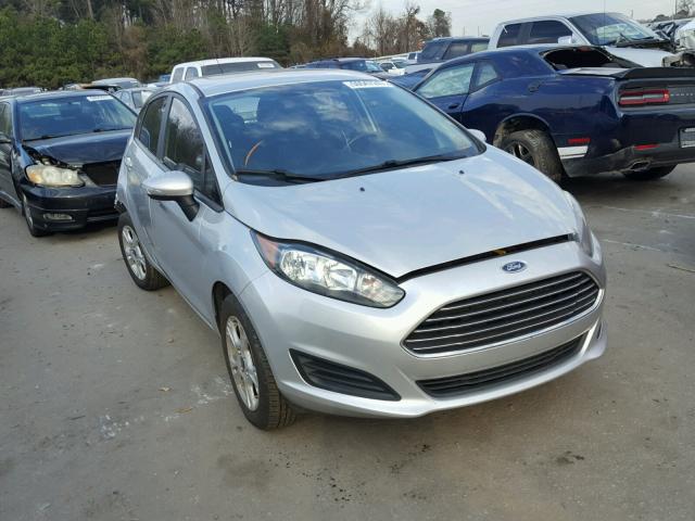 3FADP4EJ1EM110202 - 2014 FORD FIESTA SE SILVER photo 1