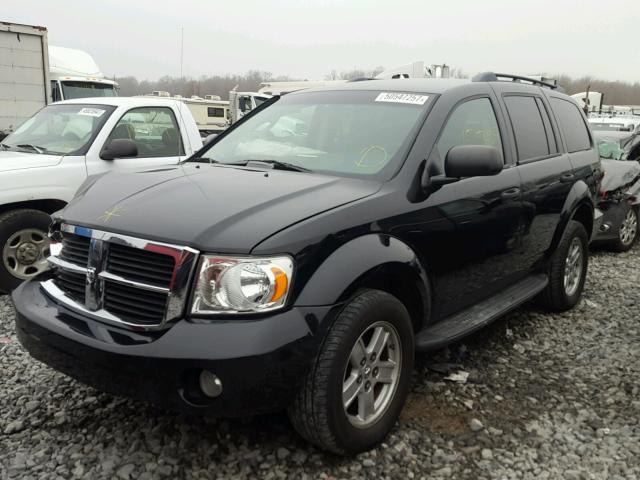 1D8HB38P59F712306 - 2009 DODGE DURANGO SE BLACK photo 2