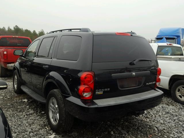 1D8HB38P59F712306 - 2009 DODGE DURANGO SE BLACK photo 3