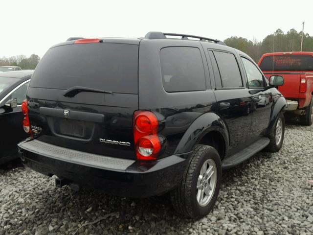 1D8HB38P59F712306 - 2009 DODGE DURANGO SE BLACK photo 4