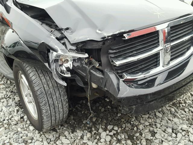 1D8HB38P59F712306 - 2009 DODGE DURANGO SE BLACK photo 9