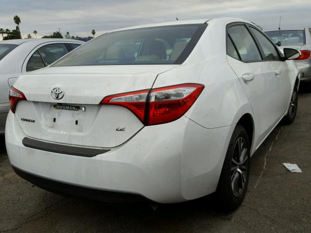 5YFBURHE7GP395375 - 2016 TOYOTA COROLLA L WHITE photo 4