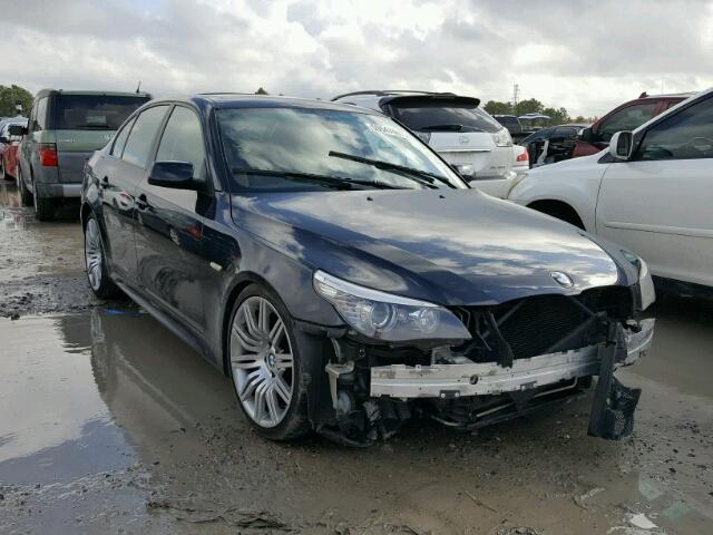 WBANW53508CT49496 - 2008 BMW 550 I BLACK photo 1