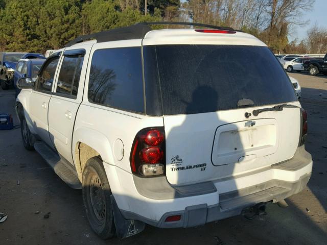 1GNES16S456122502 - 2005 CHEVROLET TRAILBLAZE WHITE photo 3