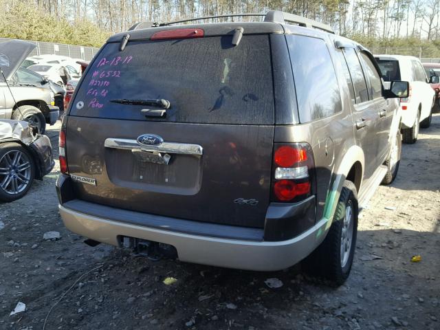 1FMEU74E98UA27190 - 2008 FORD EXPLORER E GRAY photo 4