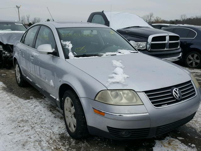 WVWAD63B95E090395 - 2005 VOLKSWAGEN PASSAT GLS SILVER photo 1