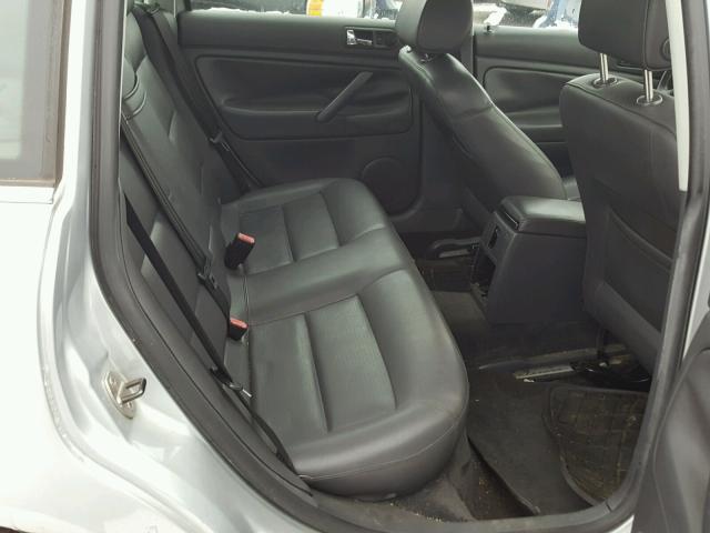 WVWAD63B95E090395 - 2005 VOLKSWAGEN PASSAT GLS SILVER photo 6