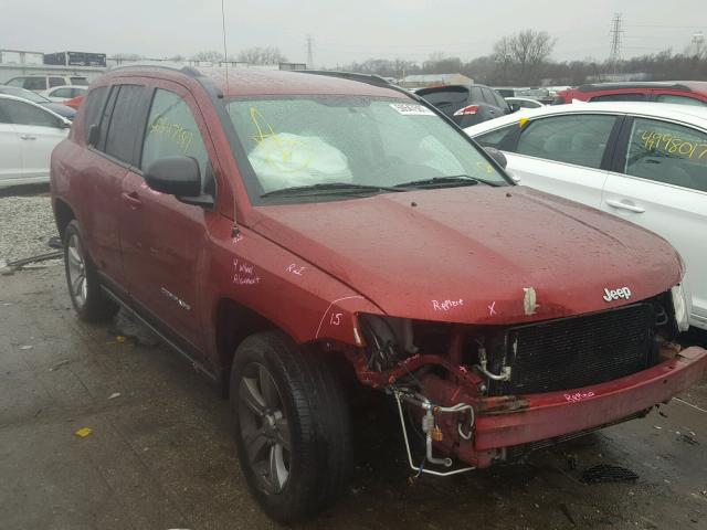 1J4NT1FA3BD170717 - 2011 JEEP COMPASS SP RED photo 1