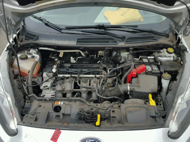 3FADP4BJ5FM118373 - 2015 FORD FIESTA SE SILVER photo 7