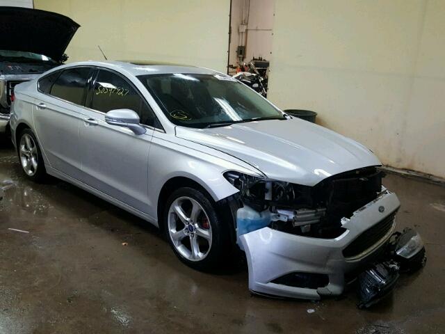 3FA6P0H76DR247431 - 2013 FORD FUSION SE SILVER photo 1