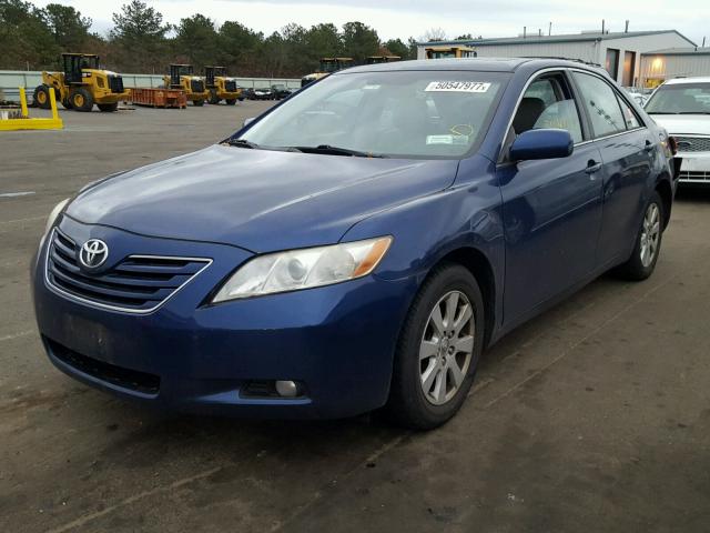 4T1BE46K87U105880 - 2007 TOYOTA CAMRY NEW BLUE photo 2