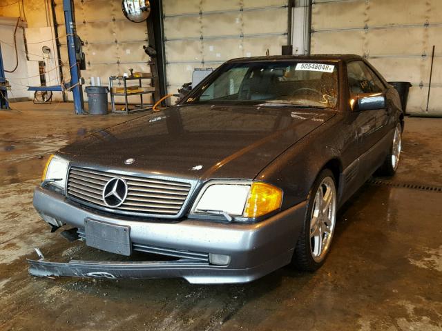 WDBFA66E7LF011767 - 1990 MERCEDES-BENZ 500 SL BLACK photo 2