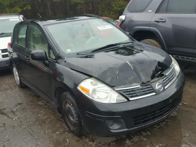 3N1BC13E89L400842 - 2009 NISSAN VERSA S BLACK photo 1