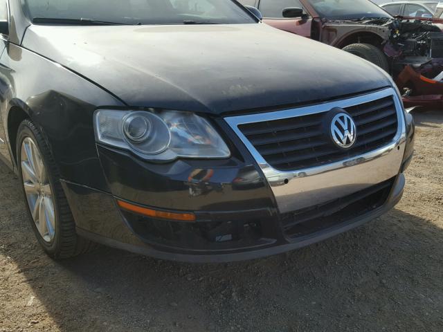 WVWEK73C26P075362 - 2006 VOLKSWAGEN PASSAT 2.0 BLACK photo 9