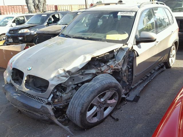 5UXFE43588L035680 - 2008 BMW X5 3.0I TAN photo 2