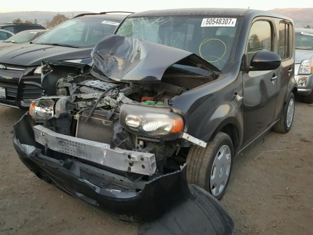 JN8AZ2KR4AT157536 - 2010 NISSAN CUBE BASE BLUE photo 2