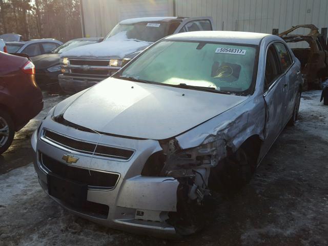 1G1ZA5EUXBF340200 - 2011 CHEVROLET MALIBU LS 银色 照片 2