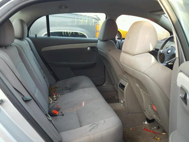 1G1ZA5EUXBF340200 - 2011 CHEVROLET MALIBU LS 银色 照片 6