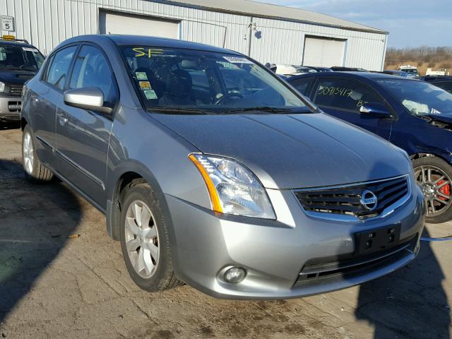 3N1AB6AP6CL623095 - 2012 NISSAN SENTRA 2.0 GRAY photo 1