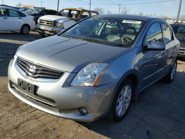 3N1AB6AP6CL623095 - 2012 NISSAN SENTRA 2.0 GRAY photo 2