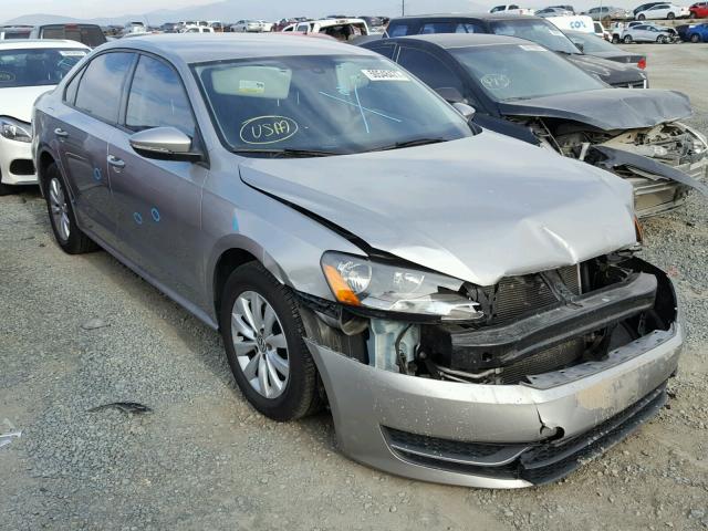 1VWAP7A35CC079893 - 2012 VOLKSWAGEN PASSAT S رمادي صورة 1