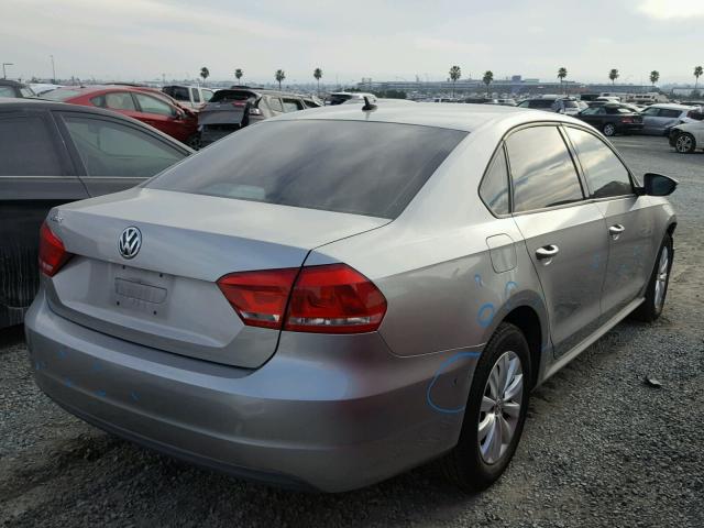 1VWAP7A35CC079893 - 2012 VOLKSWAGEN PASSAT S رمادي صورة 4