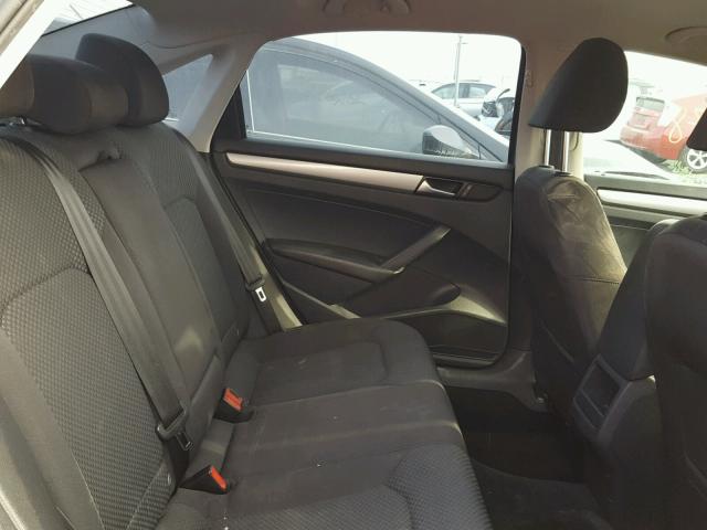 1VWAP7A35CC079893 - 2012 VOLKSWAGEN PASSAT S رمادي صورة 6