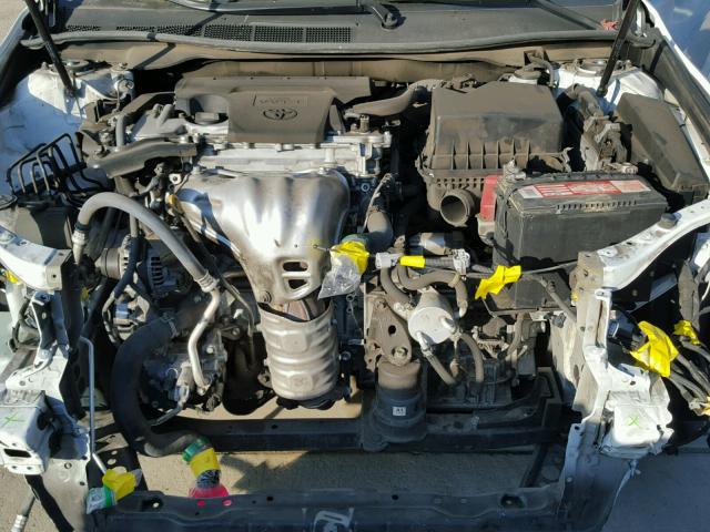 4T1BF1FK3FU896474 - 2015 TOYOTA CAMRY LE WHITE photo 7