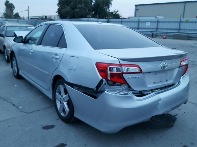 4T1BF1FK3CU141918 - 2012 TOYOTA CAMRY BASE SILVER photo 3