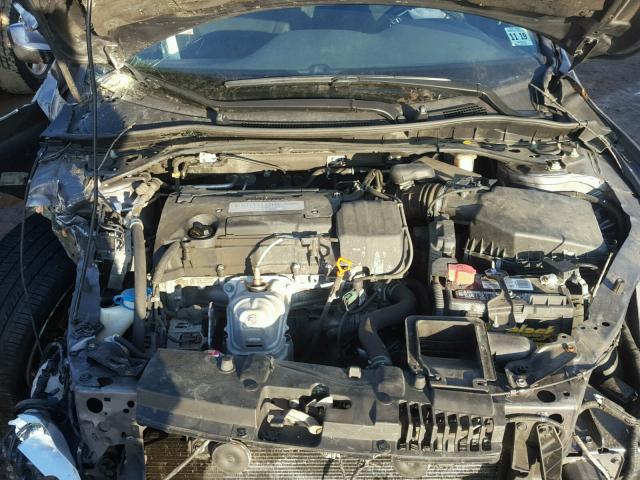 1HGCR2F52FA063607 - 2015 HONDA ACCORD SPO GRAY photo 7