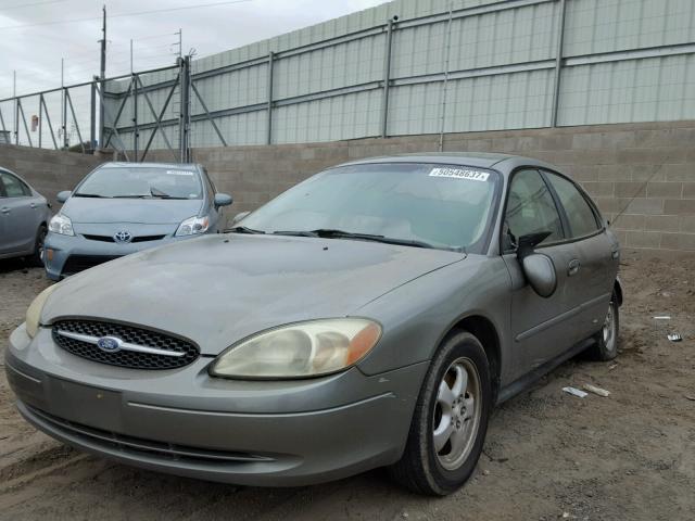 1FAFP55U61G284442 - 2001 FORD TAURUS SES GRAY photo 2