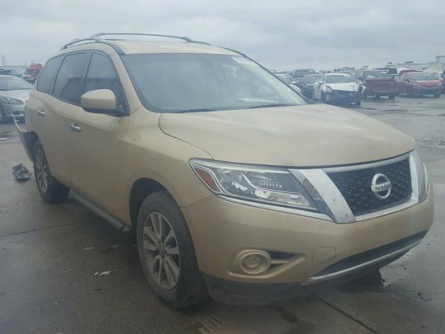 5N1AR2MN3DC618554 - 2013 NISSAN PATHFINDER GOLD photo 1