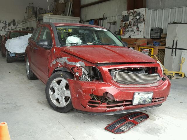 1B3HB28B48D661938 - 2008 DODGE CALIBER RED photo 1