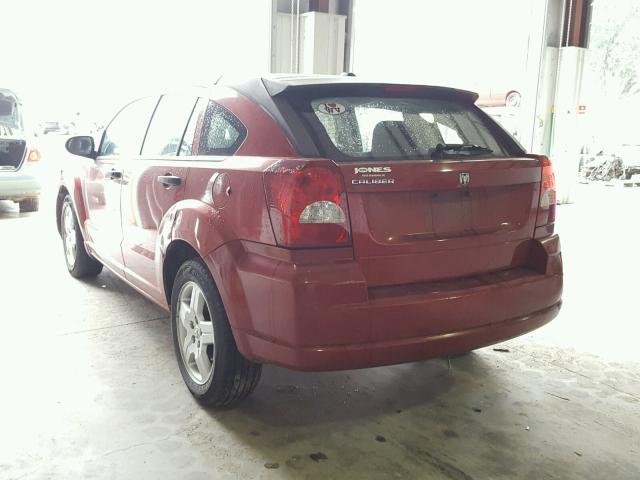 1B3HB28B48D661938 - 2008 DODGE CALIBER RED photo 3