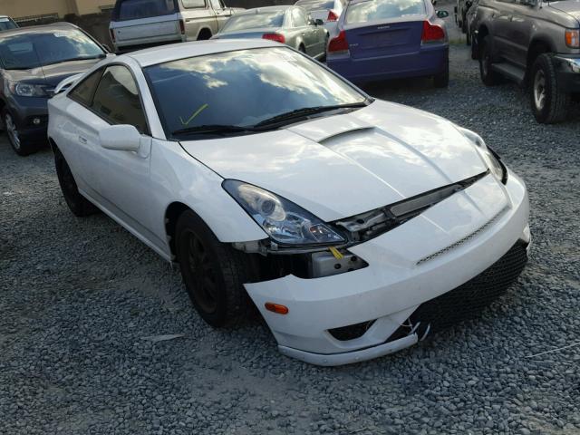 JTDDR32T120127648 - 2002 TOYOTA CELICA GT WHITE photo 1