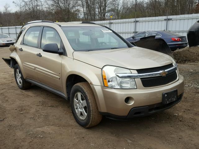 2CNDL23F786006266 - 2008 CHEVROLET EQUINOX LS GOLD photo 1