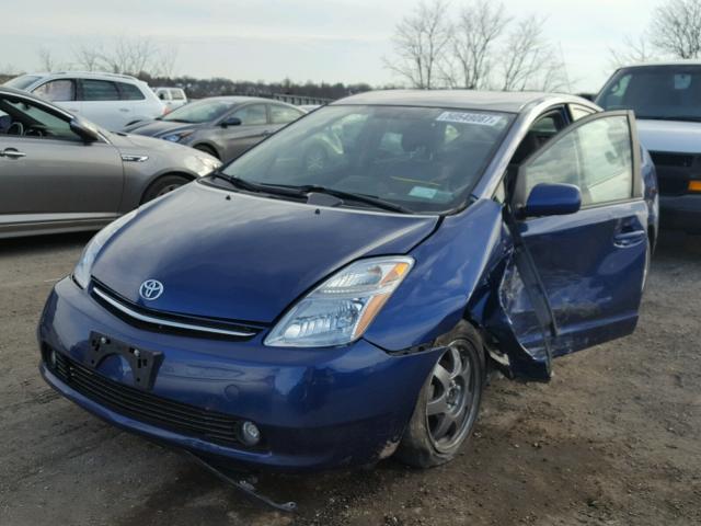 JTDKB20U297861072 - 2009 TOYOTA PRIUS BLUE photo 2