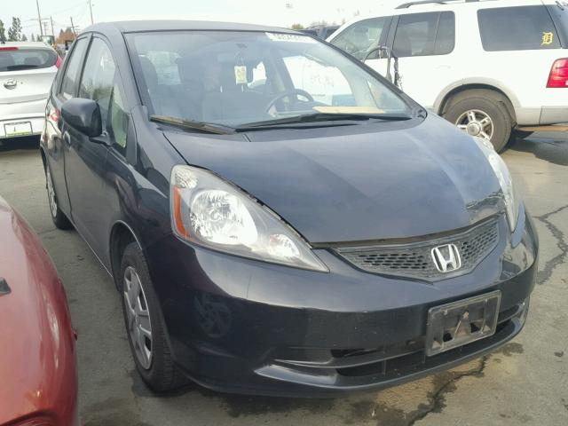 JHMGE8H33CC032553 - 2012 HONDA FIT BLACK photo 1