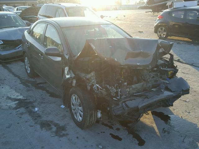 KNAFU4A21B5408144 - 2011 KIA FORTE EX CHARCOAL photo 1