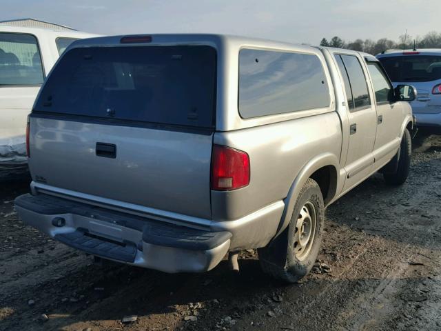 1GCDT13X74K122274 - 2004 CHEVROLET S TRUCK S1 TAN photo 4