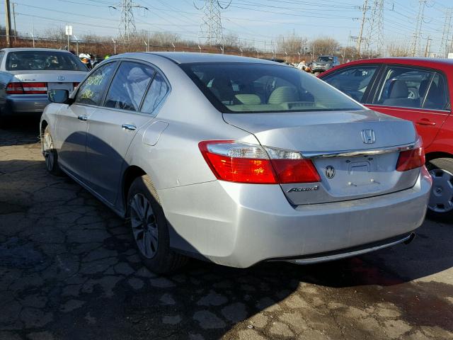 1HGCR2F37EA095997 - 2014 HONDA ACCORD LX SILVER photo 3