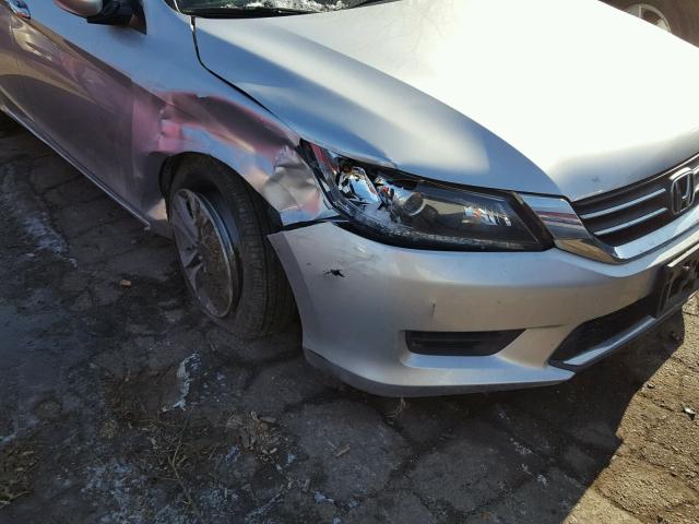 1HGCR2F37EA095997 - 2014 HONDA ACCORD LX SILVER photo 9