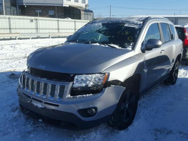 1C4NJDEB4GD663045 - 2016 JEEP COMPASS LA GRAY photo 2