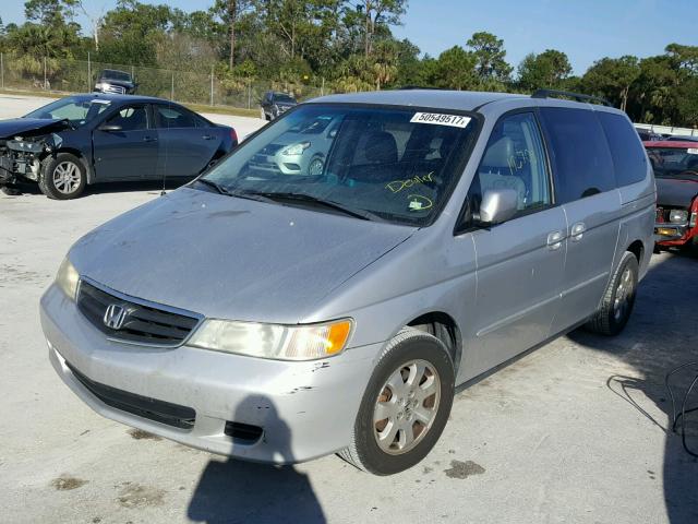 5FNRL18933B130304 - 2003 HONDA ODYSSEY EX WHITE photo 2