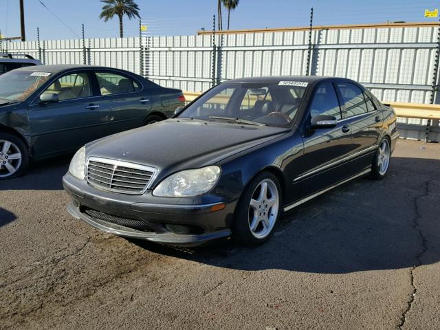 WDBNG75J13A371953 - 2003 MERCEDES-BENZ S 500 GRAY photo 2