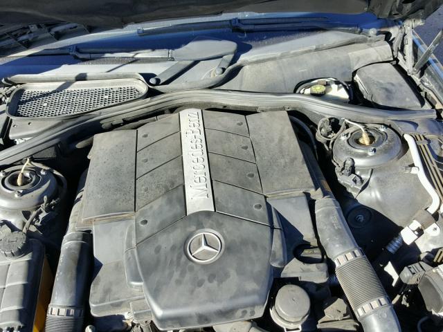 WDBNG75J13A371953 - 2003 MERCEDES-BENZ S 500 GRAY photo 7