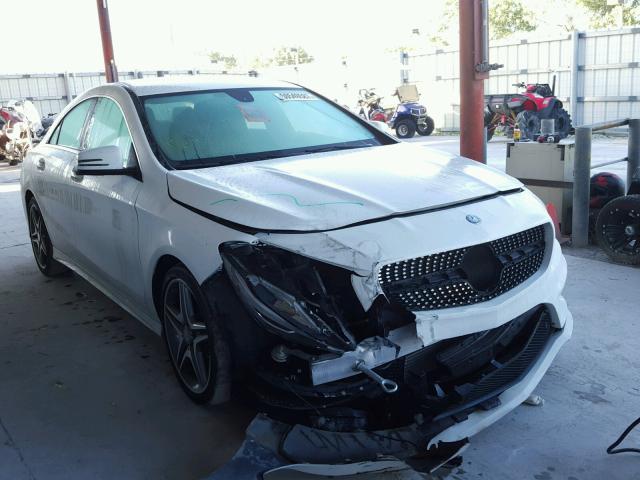 WDDSJ4EB6EN094988 - 2014 MERCEDES-BENZ CLA 250 WHITE photo 1